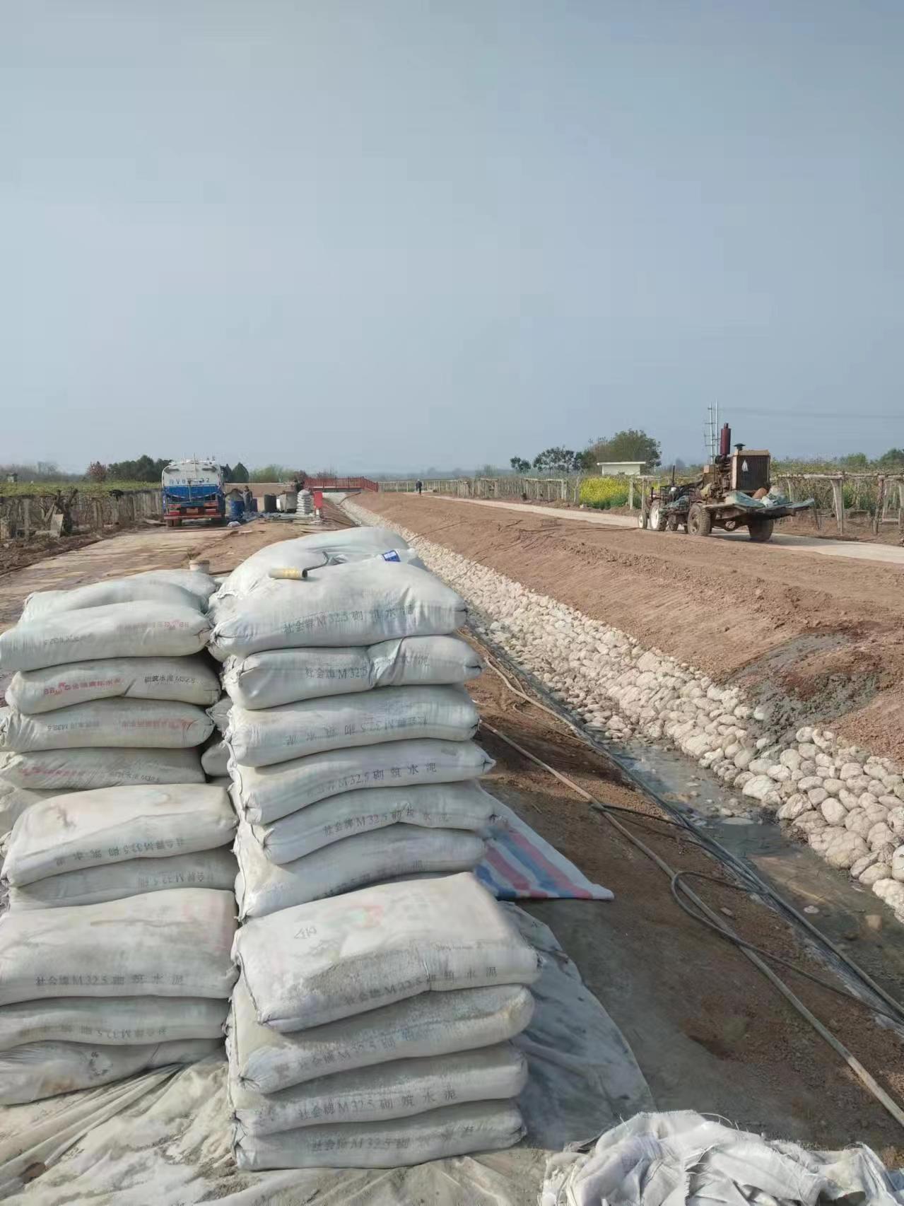 熊口管理区水泥注浆